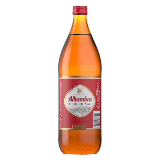 ALHAMBRA Tradicional Cerveza botella 1 l.