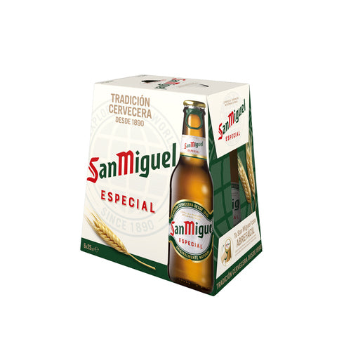 SAN MIGUEL Cerveza pack 6 uds. x 25 cl.