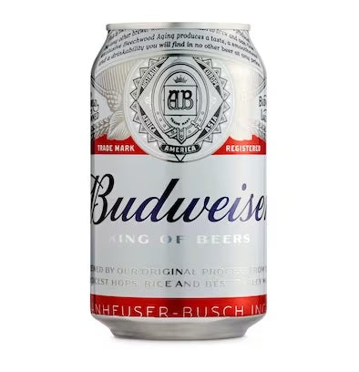 Cerveza Budweiser lata 33 cl