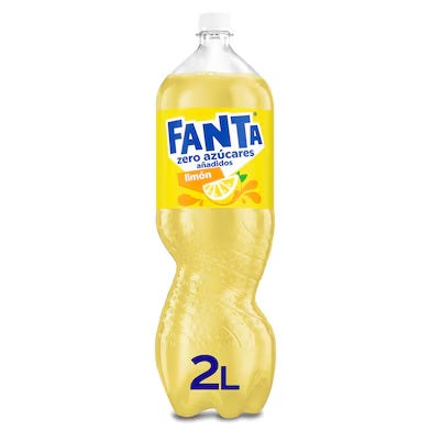 Refresco de limón zero Fanta botella 2 l