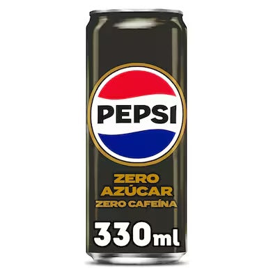 Refresco de cola zero sin cafeína Pepsi lata 33 cl