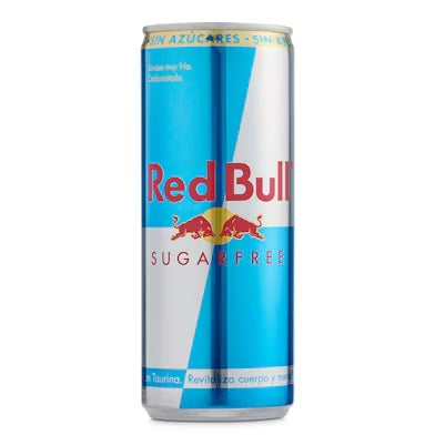 Bebida energética sin azúcar Red bull lata 250 ml