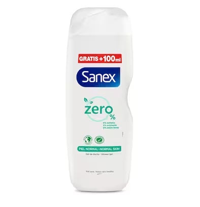Gel de ducha piel normal Sanex botella 600 ml