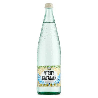 Agua mineral con gas Vichy botella 1 l