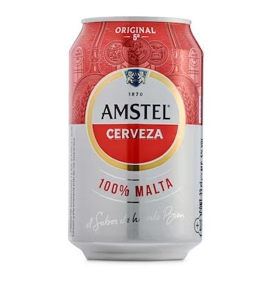 Cerveza Amstel lata 33 cl