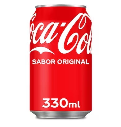 Refresco de Coca Cola lata 333cl