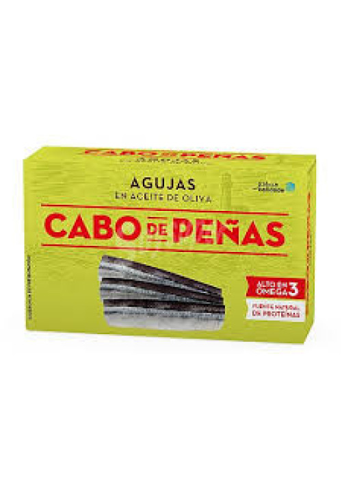 CABO DE PEÑAS Conservas de agujas en aceite de oliva lata de 78 g.