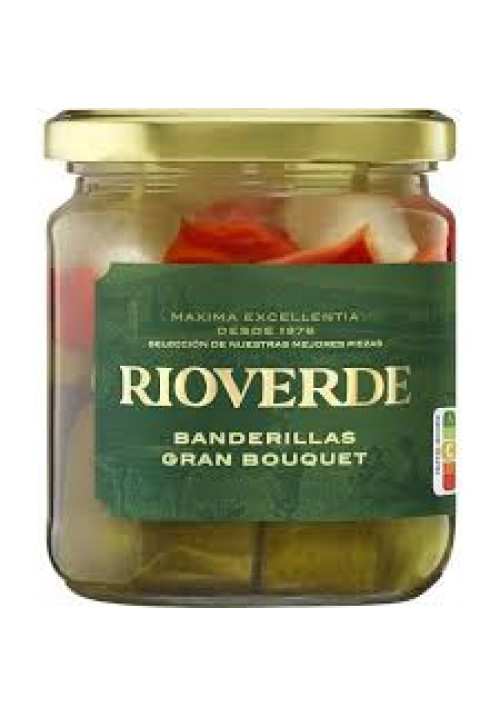 RIOVERDE Banderillas gran bouquet con anchoa frasco de 170 g.