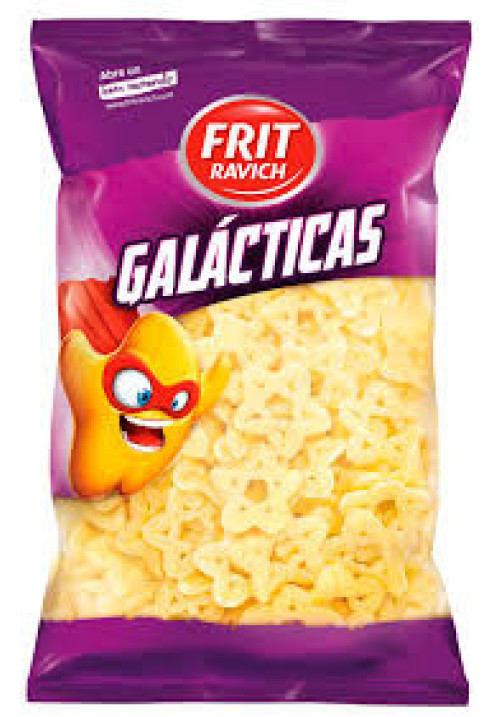 FRIT RAVICH Snack de patata con forma de estrella FRIT RAVICH GALÁCTICAS bolsa de 90 g.