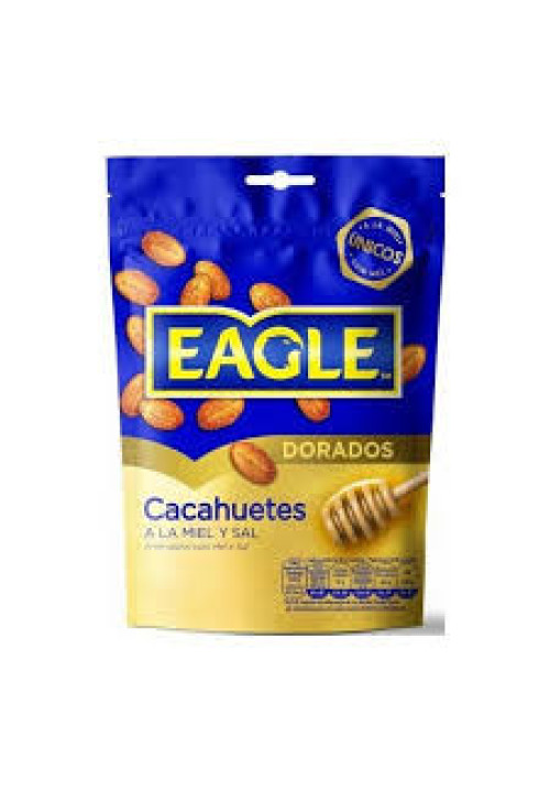 EAGLE Cacahuetes tostados con miel y sal EAGLE 75 g.