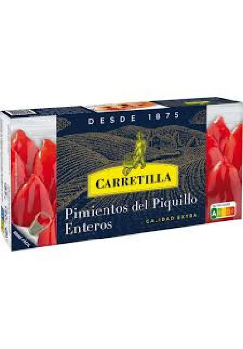 CARRETILLA Pimientos del Piquillo enteros lata de 150 g.