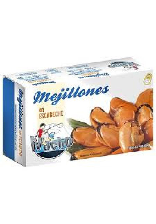 NACHO Mejillones pequeños en escabeche 69 g.