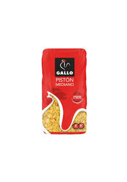 GALLO Pasta Pistón mediano GALLO paquete de 450 g.