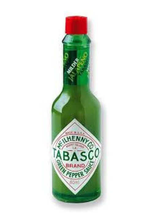 Mc.ILHENNY Salsa de tabasco con jalapeños frasco de 60 ml.