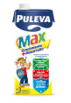 PULEVA Leche de crecimiento, enriquecida con calcio, hierro, 12 vitaminas y Omega 3, para mayores de 3 años Max crecimiento + desarrollo 1 l.