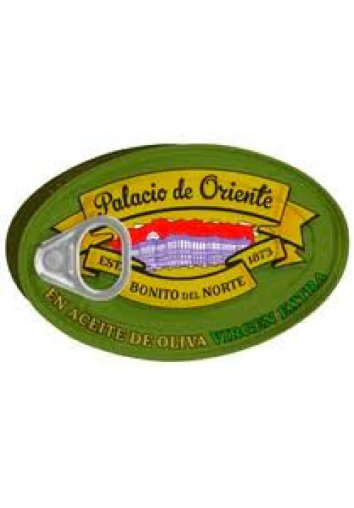 PALACIO DE ORIENTE Bonito del norte en aceite de oliva virgen extra lata de 82 g.