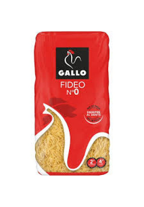 GALLO Pasta fideo nº 0 GALLO paquete de 450 g.