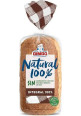 BIMBO Pan de molde integral con corteza natural 100 % 360 g.