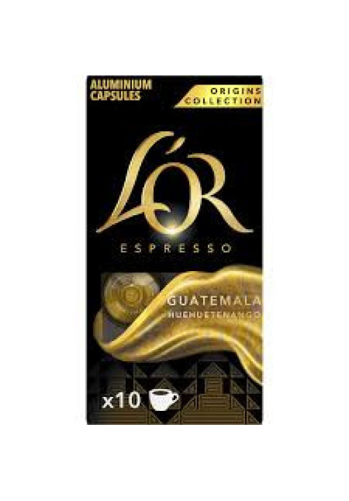 L´OR ESPRESSO Café en cápsulas espresso Guatemala 10 uds.