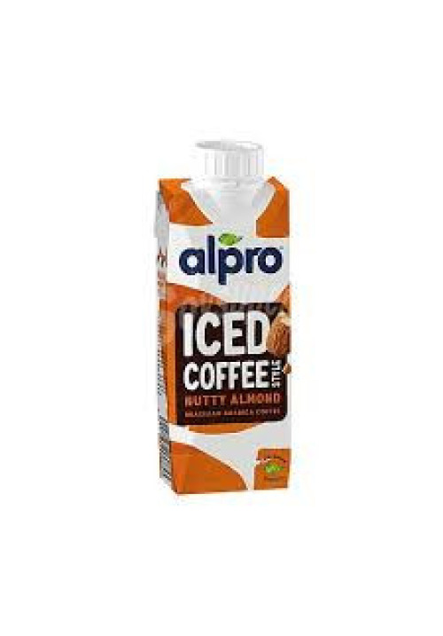 ALPRO Iced Bebida de almendras con café Arábica de Brasil 250 ml.