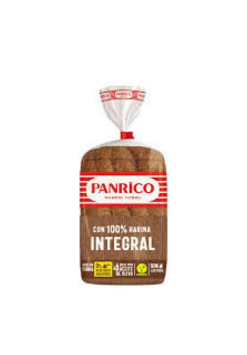 PANRICO Pan de molde integral 385 g.