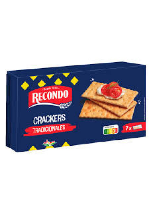 RECONDO Crackers naturales 250 g.