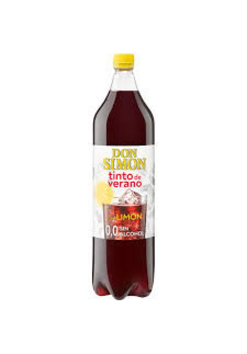 Don Simón tinto de verano limón sin alcohol 1.5L