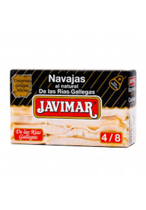 JAVIMAR Navajas al natural lata de 65 g.