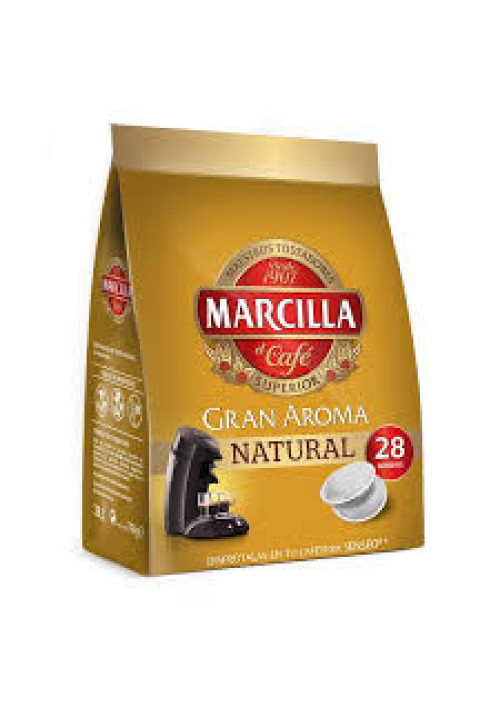 MARCILLA Café en cápsulas natural Gran Aroma 28 uds.