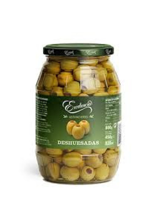 EXCELENCIA Aceitunas verdes con hueso al estilo Camporreal EXCELENCIA, 500 g.