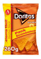 DORITOS Nachos de maíz con sabor a queso DORITOS Tex Mex bolsa de 260 g.