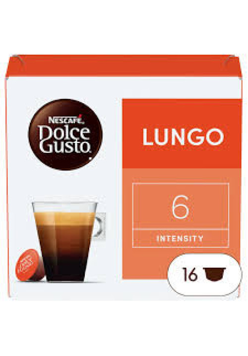 DOLCE GUSTO Caféen cápsulas lungo I6,16 uds.