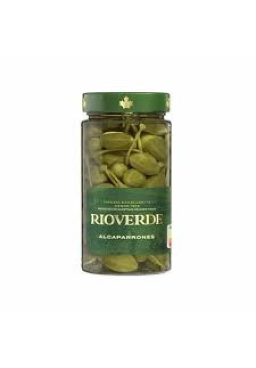 RIOVERDE Alcaparrones en vinagre frasco de 180 g.