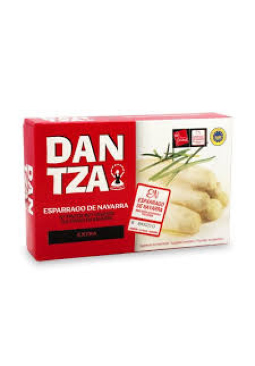 DANTZA Espárragos de Navarra en lata 5/7 piezas 220 g.