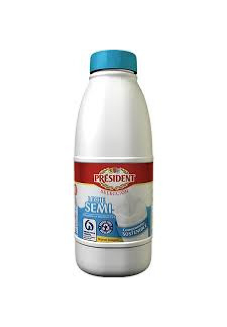 PRÉSIDENT Leche semidesnatada de vaca de origen 100% español Selección 1.5 l.