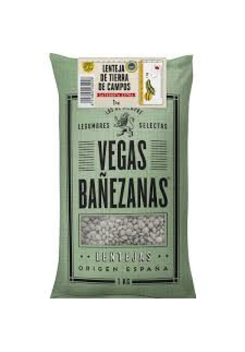 VEGAS BAÑEZANAS Lentejas Pardina 1kg.