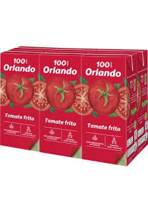 ORLANDO Tomate frito pack 6 x 350 g.