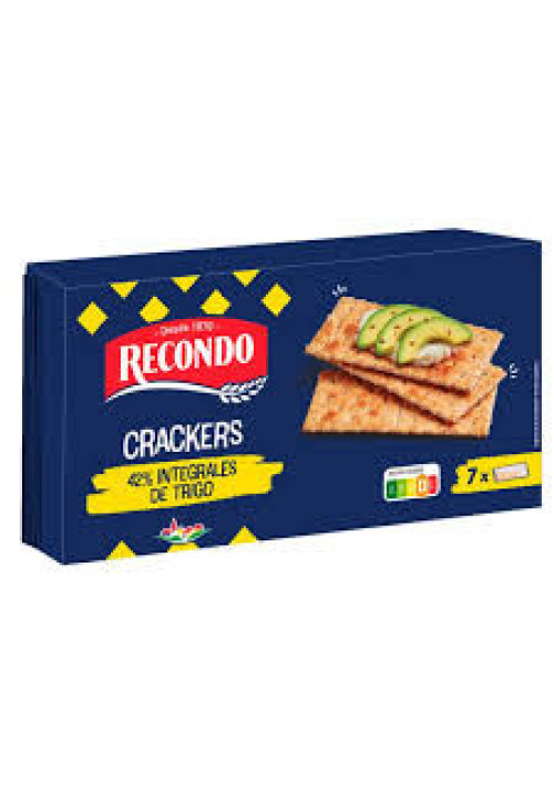 RECONDO Crackers integrales 250 g.