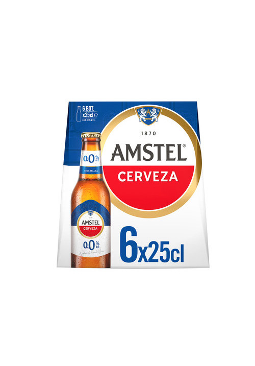 Amstel sin alcohol 6*25cl