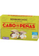 CABO DE PEÑAS Berberechos al natural, lata de 63 g.