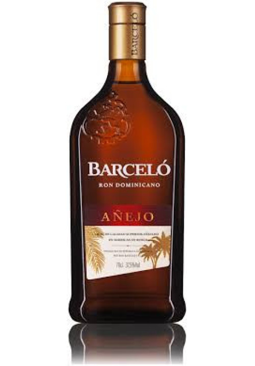 BARCELÓ Ron añejo dominicano de calidad superior, añejado en barricas de roble botella de 70 cl.