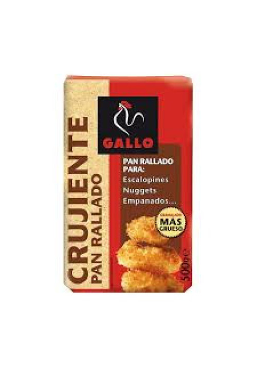 GALLO Pan rallado crujiente 500 gr,