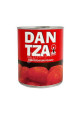 DANTZA Tomate entero pelado en lata de 480 g.