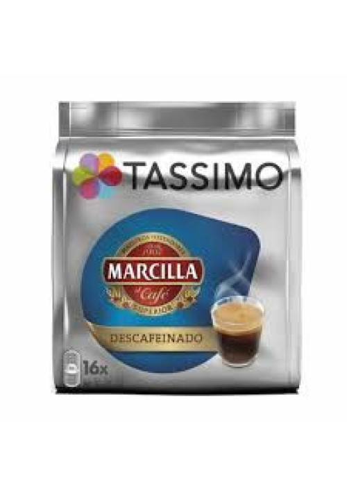 TASSIMO MARCILLA Café en cápsulas espresso descafeinado 16 uds.