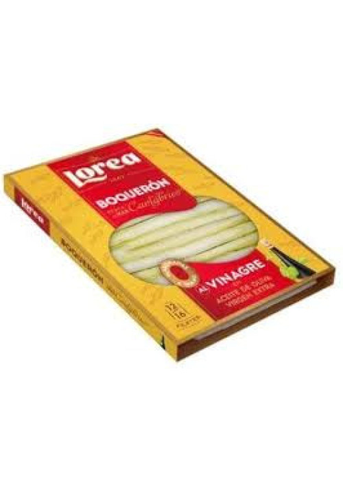 LOREA Filetes de boquerón del Cantábrico en aceite de oliva LOREA 120 g.