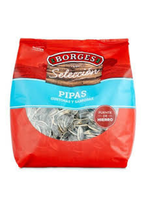 BORGES Pipas de girasol tostadas BORGES SELECCIÓN 350 g.