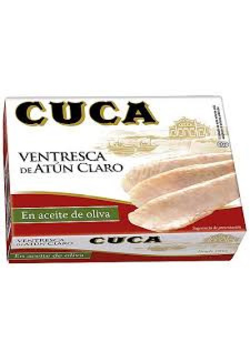 CUCA Ventresca de atún claro con aceite de oliva 82 g.