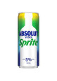 SPRITE Combiando de vodka blanco Absolut y refresco de liima (sprite) lata 25 cl.