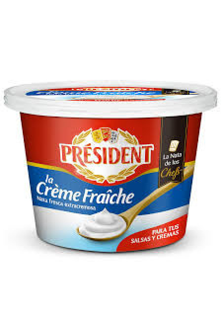 PRÉSIDENT Tarrina de nata fresca extracremosa para cocinar PRESIDENT 200 ml.