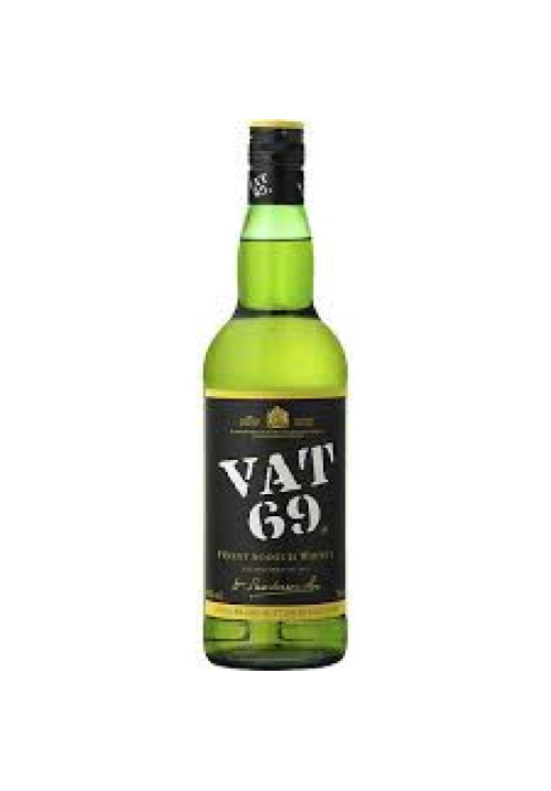 VAT 69 Whisky blended escocés botella 70 cl.